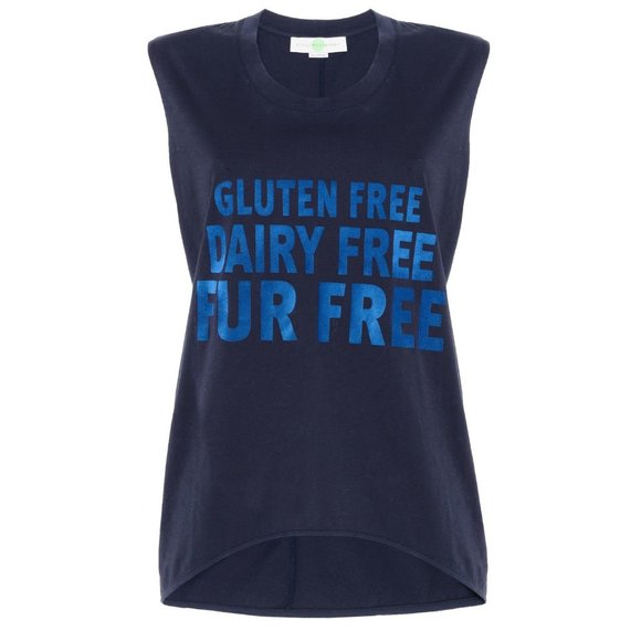 Stella McCartney Tops - Stella McCartney Gluten Free Tank Top Navy 2420